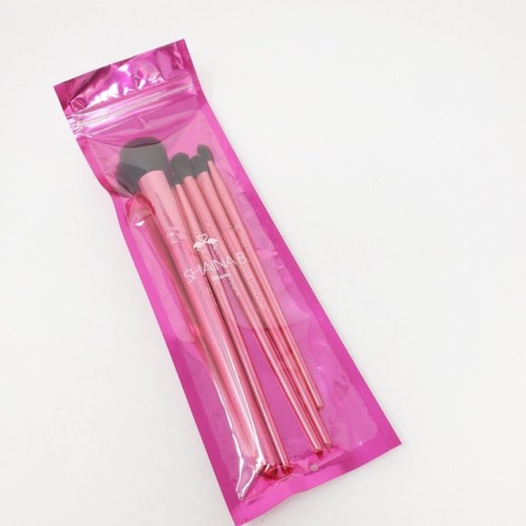 🌈4/$20 NEW SHAINA B MIAMI B. Fab Makeup Brush Set Retail Price: $24.95 - Picture 3 of 8